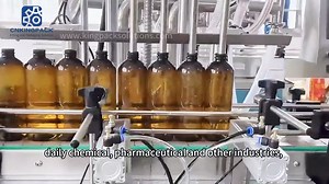 Fully automatic servo liquid filling line This filling machine is...