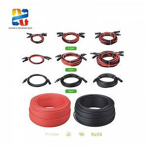 [Hot Item] High-Voltage Solar Cable for PV Systems All-Weather Photovoltaic Wiring Solution TUV Certified Power Cable Solar