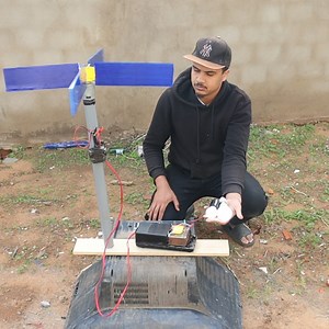 How To Make 220v Wind Turbine Generator #windturbine #homemade #FreeElecftricityFromWind #220vGenerator | المخترع العصامي - Self Made inventor