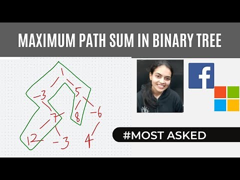 Max Sum Path in Binary Tree #InterviewBit Binary Tree Most Asked