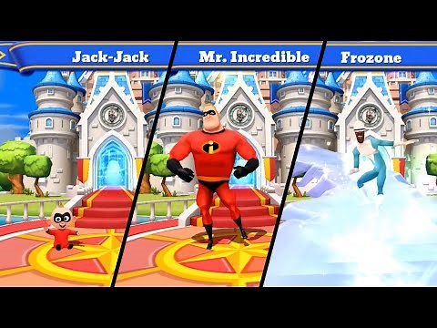 Welcome Screens THE INCREDIBLES CHARACTERS | Disney Magic Kingdoms