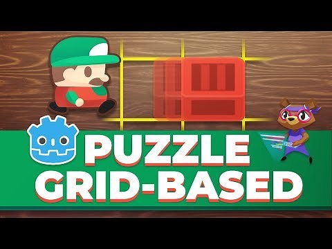 Godot Puzzle Game Tutorial 2: Grid-Based Box Push Mechanic