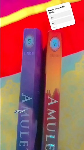 Amulet book 5 and book 7#books #amulet