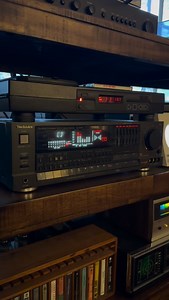 4.9K views · 4.8K reactions | New Order live at the BBC spinning on CD. Vintage Technics SA-R430 driving the Ohm Micro Walsh’s #vintageaudio | Budget Audiophiler | Facebook