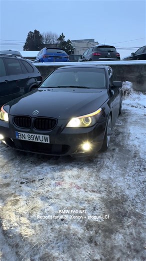 BMW E60 NFL to LCI Headlight & tail lights #bmwe60 #retrofit #bmwworld TikTok
