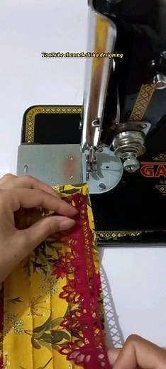 YouTube channel alisha designing ❣️ #sewingtipsandtricks #viralhacks #sewinghacks #viraldesign #Stitching #cutting #hacks #lacedesign | Alisha designing