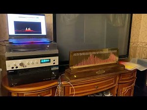 32 band REAL TIME MUSIC SPECTRUM VISUALIZER IN-13 NIXIE vs DIGITAL