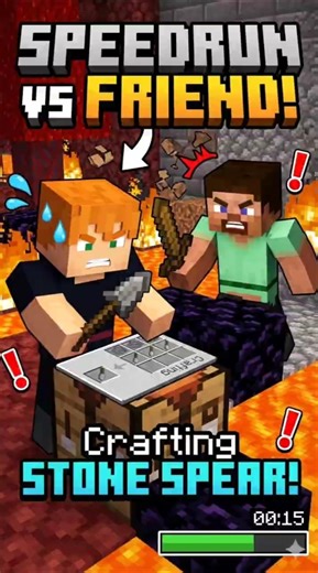 Speedrunning on Stone Spear While My Friend Hunts Me # speedrun