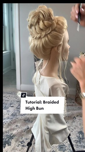 Tutorial: Braided High Bun