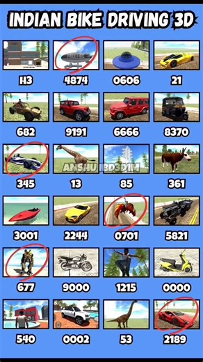 Real code 💥 Indian bike driving 3d all new cheat code update + plugin cheat code