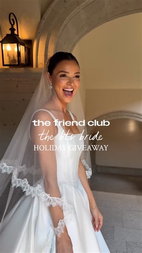 BTS Bride | Behind The Scenes Wedding Content Creators on Instagram: "WEDDING CONTENT CREATION GIVEAWAY 🤍💍@thefriendclub_ & @thebtsbride are partnering to gift one engaged couple content creation for their big day!!! The details: ✨ 6hr content creation package (travel fees beyond SoCal may apply!) ✨ Eligible for 2027 weddings only To enter: ✨ Follow @thefriendclub_ @thebtsbride ✨ Like this post & tag your bridal besties! ✨ Extra entries — create an account on TFC, subscribe to our Substack (li
