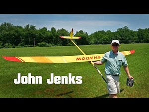 Nan Model's Shadow Glider, F5J, FrSky Taranis, with John Jenks