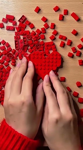 ASMR Building a piece of my heart 🧱❤️ The perfect click!