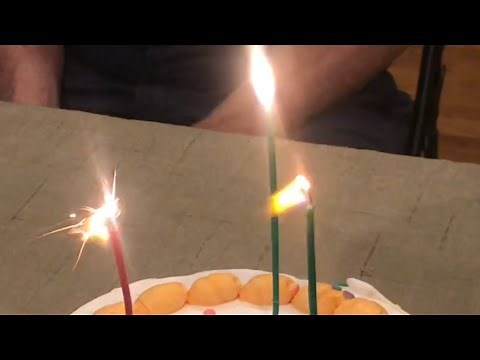 (REVIEW) sparkler candles (bakery crafts)