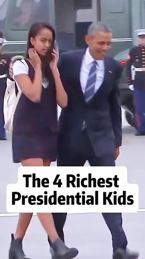 5.6K views · 22 reactions | The 4 richest presidential kids #hollywood #celebrity #us #fyp #celebrities #foryoupage #capcut #kids | celeb wave | Facebook