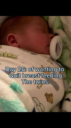 Day 26: of wishing breastfeeding was as natural for me as it seems to be for everyone else. I wish my babies nursed well and it didnt hurt so much. I wish I produced more. They nurse 10-12x a day and I pump 6-8x a day for 15-30’minutes and power pumped 2x a day. We did weighted feeds and the babies didnt transfer milk… i pumped to increase my supply. 100% Formula made them very fussy and colicky. ( there are not that many formulas formulated for preemies, and we had tried a few by this time) soo