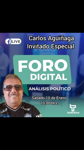 Los sábados son de FORO DIGITAL en Toscano Noticias... ¡ No te lo puedes perder!... | Toscano Noticias