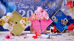 12 Sheets Construction Paper for Graduation Cap Decoration Colorful Cardstock Grad Cap Cover Card Stock for Graduation Hat Topper Craft DIY(Metallic Cardstock)