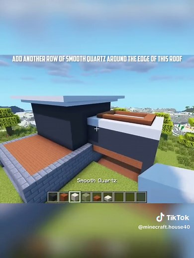 Stone Brick Minecraft House Tutorial