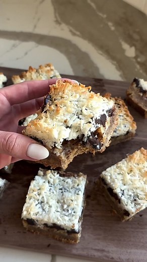 Magic Cookie Bars: Vegan and Gluten Free Recipe