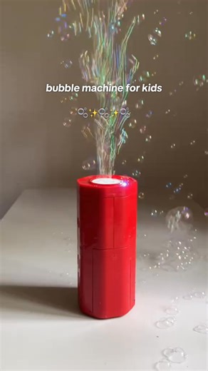 The Fireworks Bubble Machine is perfect for creating a festive atmosphere during Chinese New Year or Christmas, and kids will absolutely love it.🎄🎄 | Doubledmuch