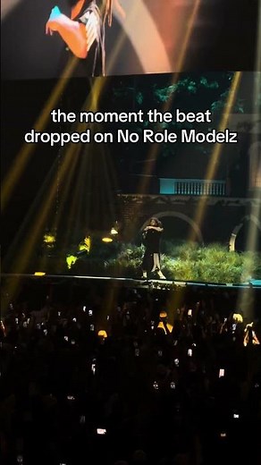 J. Cole performs “No Role Modelz” at Madison Square Garden for The Fall-Off Tour