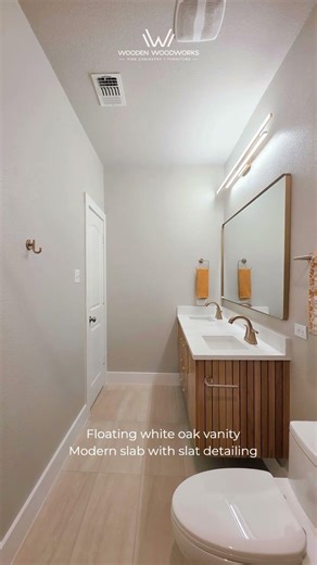 Bathroom Remodel in 24 Hours | Custom Vanity Upgrade