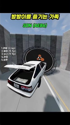 방방이를 가지고 놀줄아네 #빔엔지드라이브 #beamngdrive