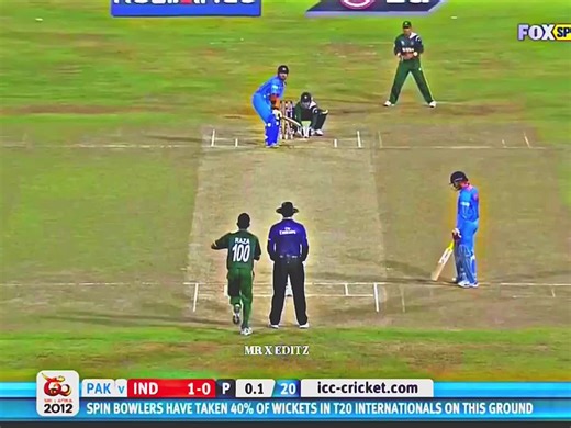 Pakistan vs India 2012 T20 World Cup Match Highlights