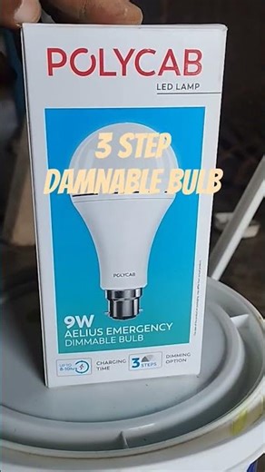 polycab 3 step damming led bulb #ledbulb