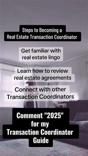 Steps to Becoming a Real Estate Transaction Coordinator #transactioncoordinator #realestate