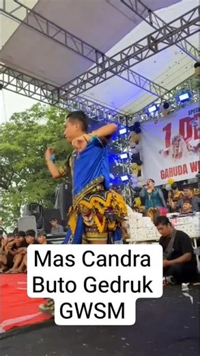 Mas Candra Buto Gedruk Garuda Wisnu Satria Muda #gwsm #butogedruk #viralvideo #viralshorts #shorts