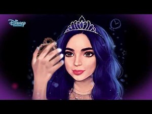 Descendants 2 - Il disegno tutorial di Evie (Sofia Carson)