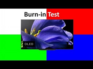 4K TV and Monitor OLED Burn-in Testing Tool