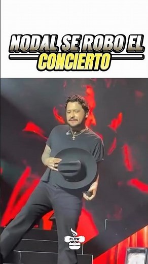 Nodal stole the show at the Grupo Frontera concert 😳 #christiannodal
