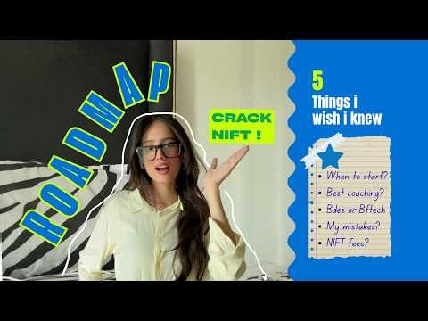 Full Roadmap for cracking NIFT | Must watch