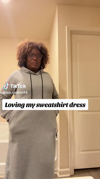 Lounge in Style with a Cozy Sweatshirt Dress | Senise K.Sweatshirt Dress