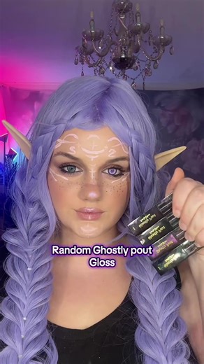 Ghostly Pout Lip Gloss Review: Shine & Glam