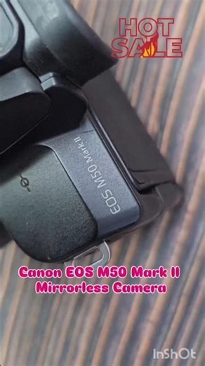 Canon EOS M50 Mark II Mirrorless Camera with 15–45mm IS STM Lens | SK72...#photography #skcamera
