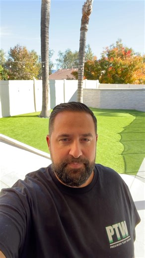 We've all heard it before… "Get artificial turf starting at $4,297." Yeah, that might be true… if your yard is the size of a postage stamp. But here's what those ads don't tell you: they're just designed to get you to click. Then they send a high-pressure salesman into your home who tries to upsell you on everything under the sun. That's not how we do things here at Precision Turf Works. We're definitely not the most expensive company in town. But we're not the dirt-cheap option either. I come i
