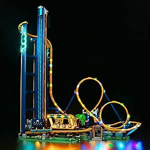 Light kit for Lego Loop Coaster 10303 (Lego Set is not included) (Classic)