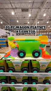 Costco’s latest kids’ toy find is here—and it’s ready for sunshine. This 20-piece Wagon Play Set includes all the tools for digging, scooping, and hauling fun! @costco #CostcoWonders #CostcoFinds #WagonPlaySet #KidsOutdoorToys #CostcoSummerFun #PlaytimeEssentials #BackyardFun | Costco Wonders | Facebook