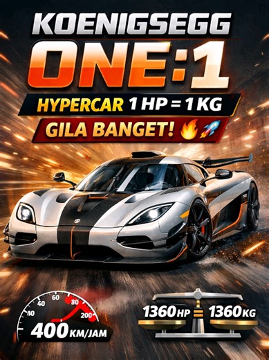 Koenigsegg One:1 - The Ultimate Supercar Experience