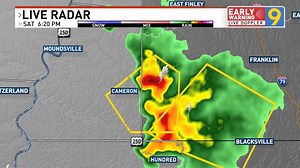 The National Weather Service has issued a Severe Thunderstorm Warning for Marshall, Greene, until 6/03 6:19PM. For a look at the current radar . . . wtov9.com/weather/radar | Jeff Oechslein - NEWS9 | Facebook