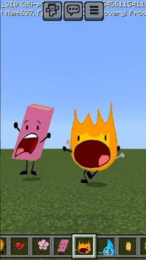 BFDI Custom Nextbots addon in Minecraft PE