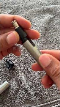 Whal MicroGroomsMan Ear & Nose Hair Trimmer - How to Change Attachments