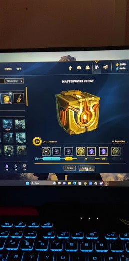 25x Masterwork Chest opening 💕 #leagueoflegends #riot #riotgames #leagueoflegendsriotgames #masterworkchest