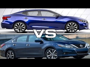 2016 Nissan Maxima vs 2016 Nissan Altima