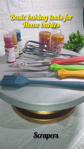Basic tools for baking #shortvideo#cake#caketools#trending#viral#cakedecorating