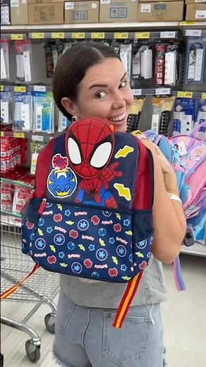 The spider-man backpack fit me.